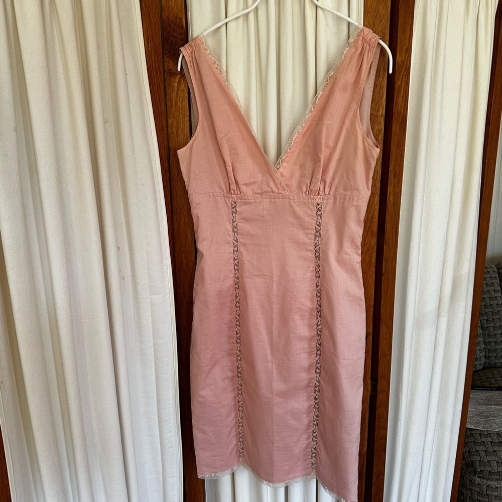 Vintage Valentino pink dress XS